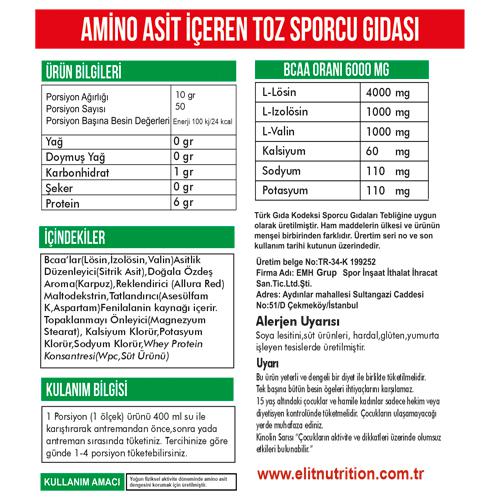 Bcaa 500 gr Karpuzlu